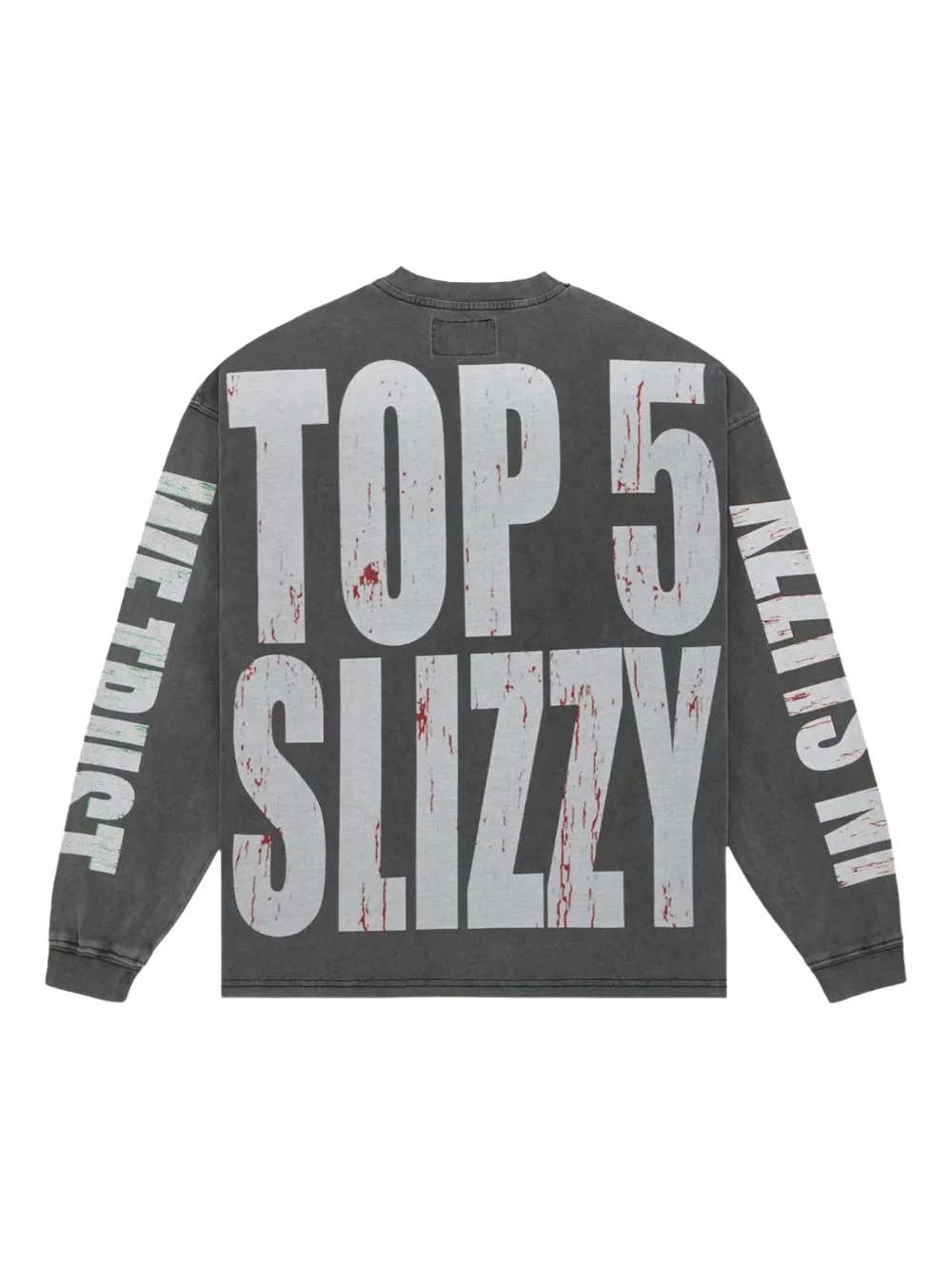 GODSPEED Top 5 Slizzy LS long-sleeve T-shirt